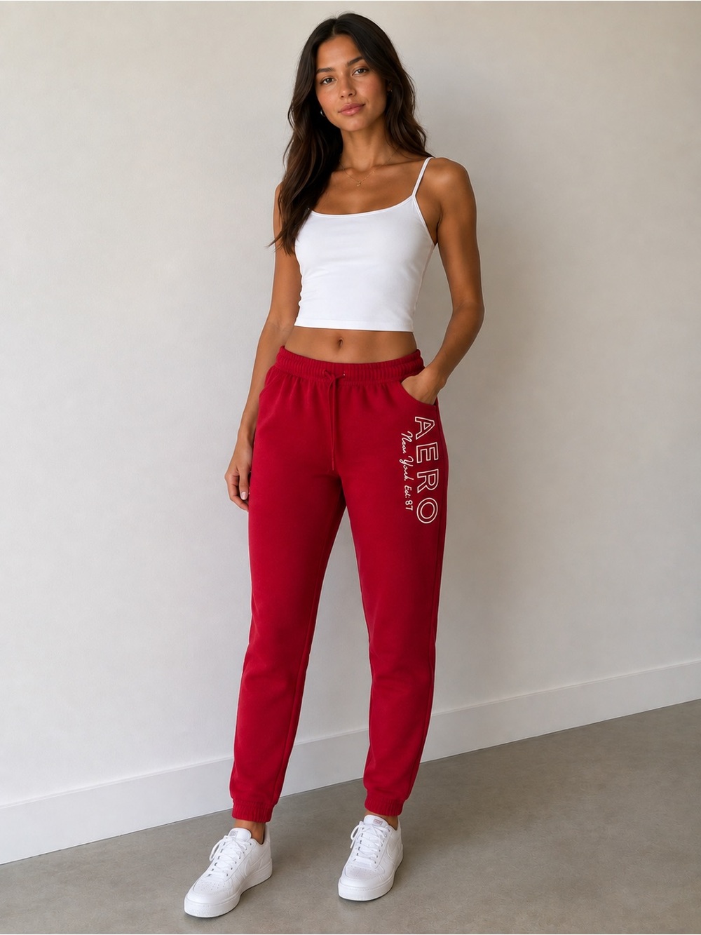 Aeropostale Red Women’s Joggers - NWT